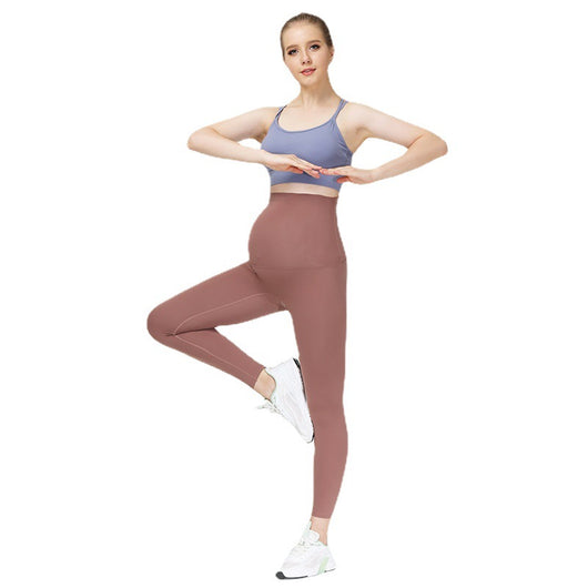 Pantalones de Yoga Premamá con Soporte Alto y Faja Integrada - Image 16
