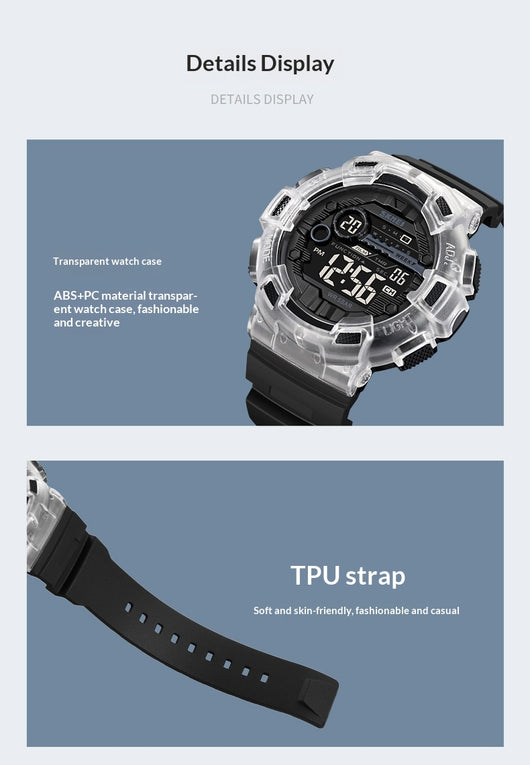 Reloj Deportivo Inteligente Multifuncional Resistente al Agua con Luz - Image 15