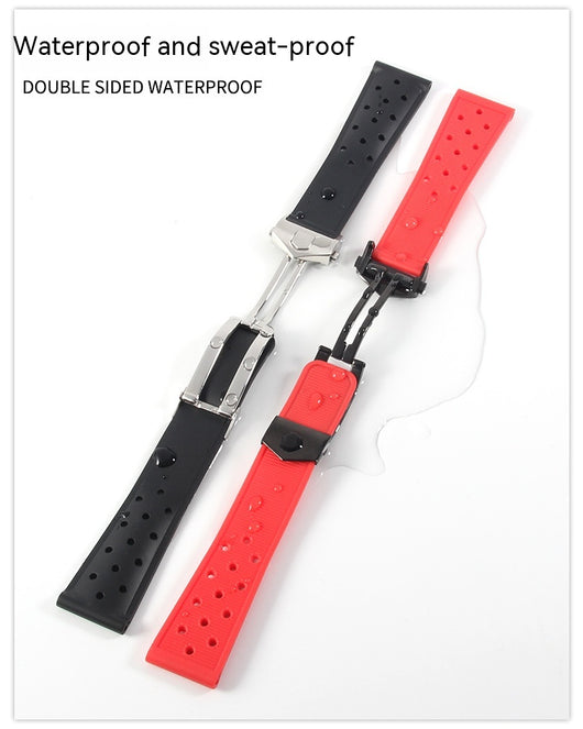 Correa de Reloj Deportiva de Silicona con Hebilla Plegable - Image 21