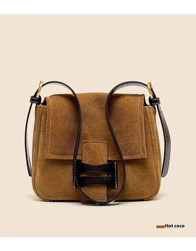 Bolso Mensajero de Cuero Genuino con Acabado Mate - Image 8