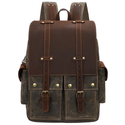Mochila Retro de Lona para Hombre - Image 9