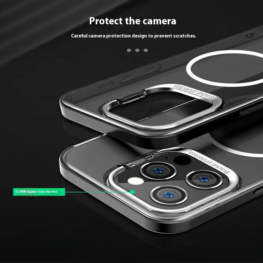 Funda Magnética Invisible con Soporte Metálico para Smartphone - Image 12