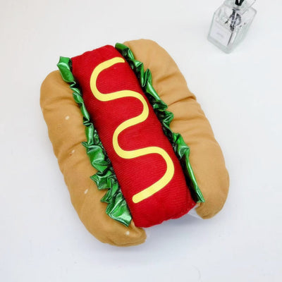 Disfraz Cálido para Mascotas - Hot Dog, Hamburguesa y Carnaval Navideño - Image 13