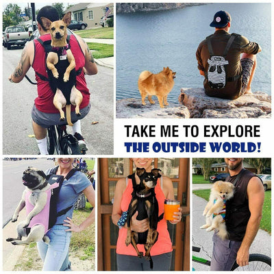 Mochila Transportadora de Mascotas Respirable - Diseño Canvas Portátil - Image 18