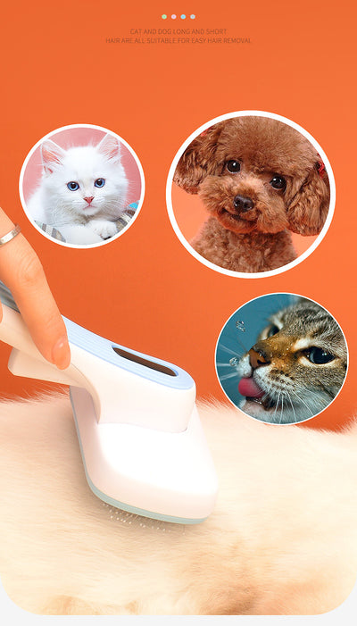 Peine Deslanador Automático para Perros y Gatos - Removedor de Pelo con Un Click - Image 20