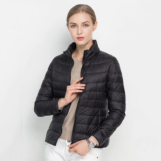 Chaqueta Reductora con Cuello de Pie Slim - Image 3