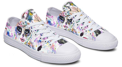 Tenis de Lona Estampado para Parejas - Diseño Moderno Bajo - Image 6