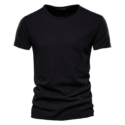 Camiseta Slim Fit de Algodón Texturizado para Hombre - Image 18