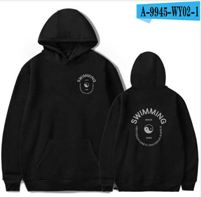 Sudadera con Capucha Alfabeto Inglés Unisex - Otoño e Invierno - Image 5
