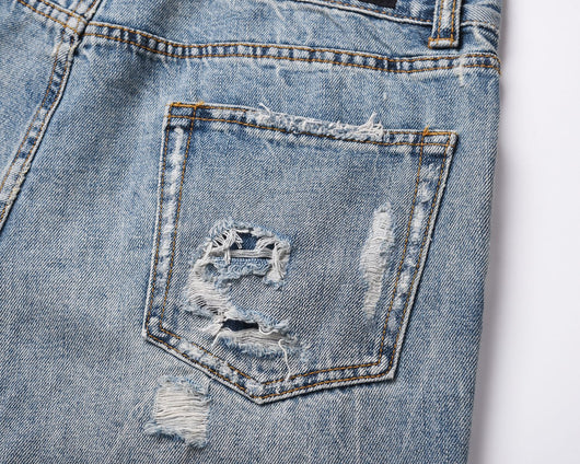 Pantalones Vaqueros Rotos Hip Hop Street Style - Casual con Personalidad - Image 7