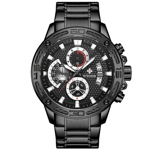 Reloj de Acero Inoxidable para Hombre con Movimiento de Cuarzo - Image 19