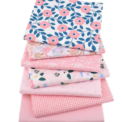 Set de Tela de Algodón Twill Estampada para Patchwork DIY Artesanal - Image 4