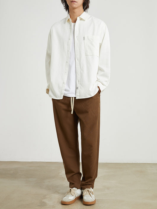 Camisa Casual Elegante de Manga Larga para Hombre - Primavera y Otoño - Image 10