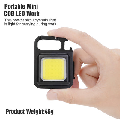 Linterna LED Portátil USB Llavero Aleación - Luz de Emergencia Multifunción - Image 6