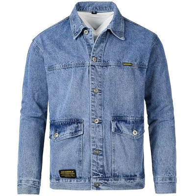Chaqueta Denim Coreana Slim Fit para Hombre - Image 11