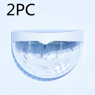 Lámpara Solar Semicircular para Cerca y Jardín con Efecto Gota de Agua - Image 7