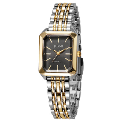 Reloj de Cuarzo Personalizado Elegante con Esfera Estilo Meridiano y Correa de Acero - Image 9
