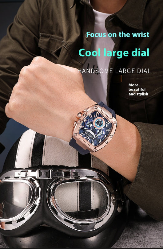 Reloj Deportivo Impermeable con Esfera Luminosa para Hombre - Image 17