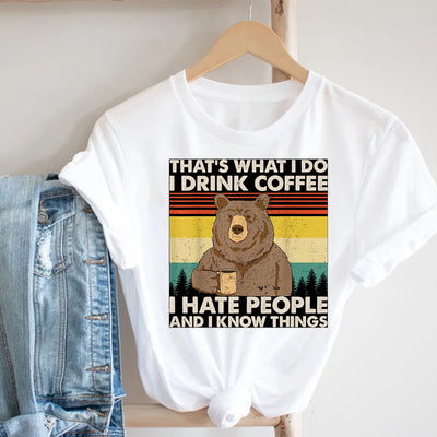 Playera de Gato Estilo Europeo Manga Corta para Verano - Image 6