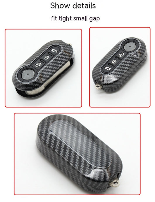 Funda de Fibra de Carbono para Llave Remota Fiat 500 - Protección Premium - Image 12