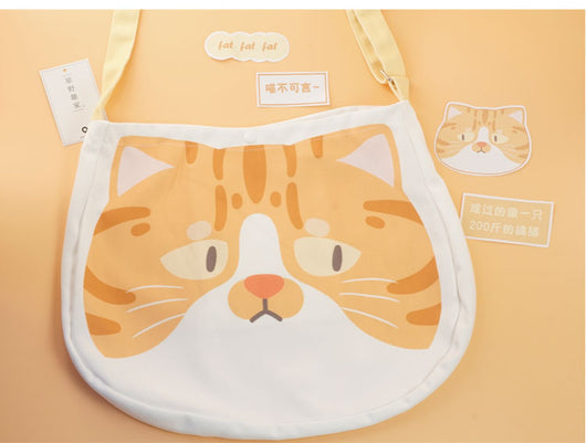 Bolsa Mensajera Gato Kawaii Grande para Mujer - Image 4