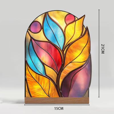 Adornos Decorativos Acrílicos con Efecto Cristal - Flores y Paisajes - Image 25