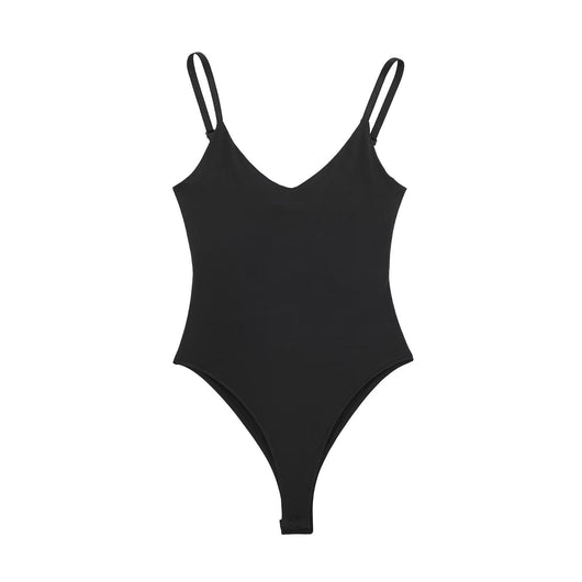 Jumpsuit Casual Francés Slim Cuello V sin Mangas - Image 29