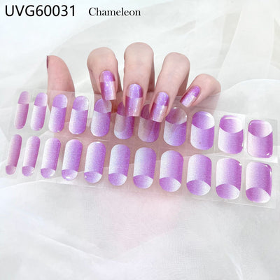 Pegatinas de Gel UV Semicuradas - Parches de Uñas Profesionales - Image 28
