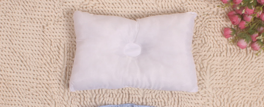 Almohada Ortopédica de Algodón Puro para Bebé - Diseño Ergonómico Anti-Plagiocefalia - Image 5