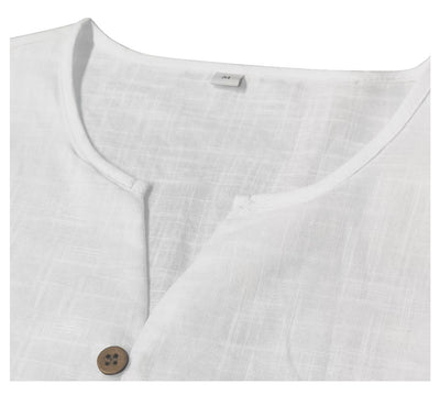 Playera Ligera Blanca de Manga Corta para Hombre - Image 19