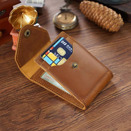 Funda Protectora para Licencia de Conducir en Cuero Genuino Estilo Retro - Image 9