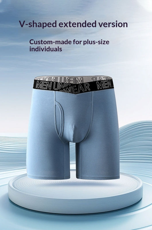 Boxer Briefs Deportivos Hombre Largo Transpirable con Soporte en V - Image 13