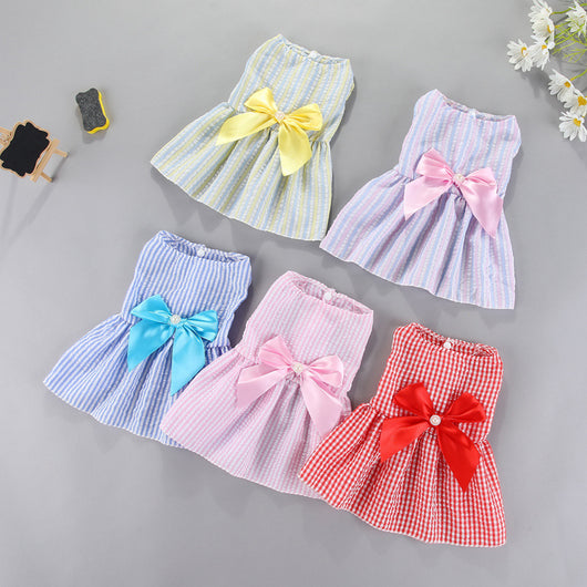 Falda con Moño para Mascotas - Ropa Elegante para Perros Pomerania y Gatos Bichón - Image 22