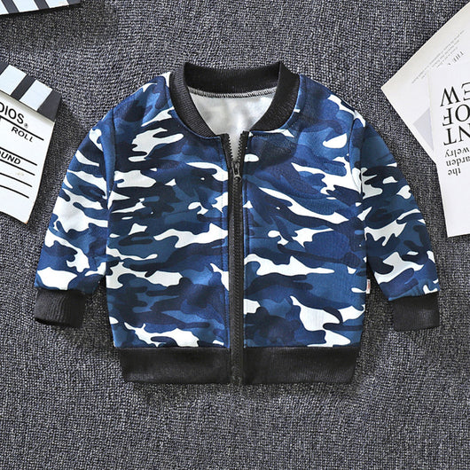 Chaqueta Béisbol Infantil Oso Grizzly Estilo Coreano - Image 3