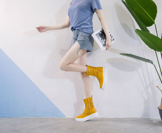 Zapatos Plataforma Transpirables con Personalidad para Mujer - Image 17