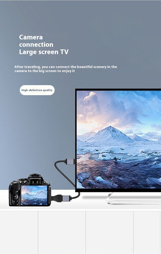 Adaptador Cable Mini HDMI de Alta Definición para Proyectores - Image 10