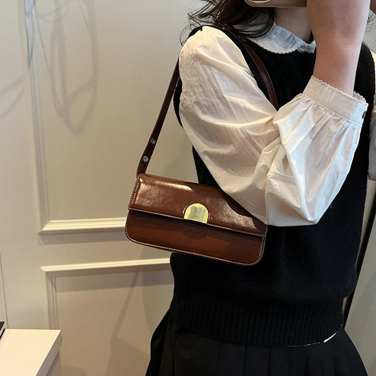 Bolso de Hombro Retro para Mujer - Diseño Clásico y Versátil - Image 3