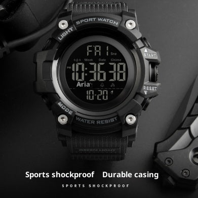Reloj Deportivo Táctico Digital con Estilo Camuflaje para Hombre - Image 2