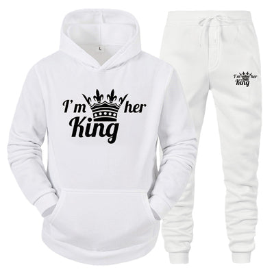 Conjunto Deportivo King Queen para Él y Ella - Sudadera y Pantalón - Image 12