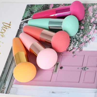 Polvo Compacto con Aplicador Tipo Seta - Herramienta de Maquillaje Profesional - Image 18