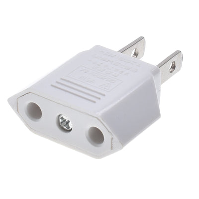 Adaptador de Enchufe Europeo a Americano - Cobre Puro, Blanco y Negro - Image 3