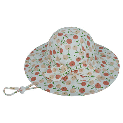 Gorro de Bebé Verano Algodón Floral Estilo Europeo - Image 12