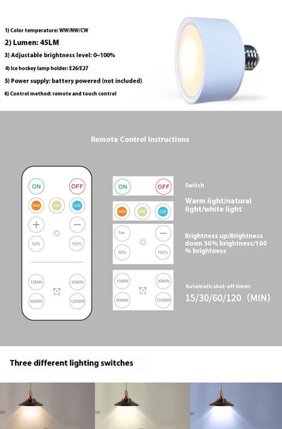 Luz LED Magnética para Hockey con Control Remoto y 3 Colores Ajustables - Image 7