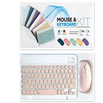 Set de Teclado y Ratón Bluetooth Inalámbrico Diseño Minimalista - Image 5