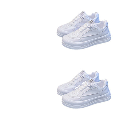 Zapatillas Blancas Mujer con Suela Gruesa y Plataforma Cómoda - Image 6