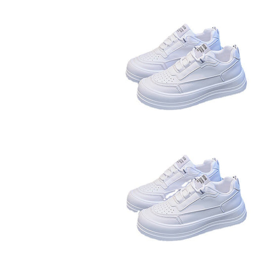 Zapatillas Blancas Mujer con Suela Gruesa y Plataforma Cómoda - Image 6