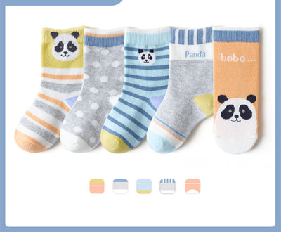 Calcetines de Algodón para Niños y Niñas - Colores Lisos Escolares - Image 17