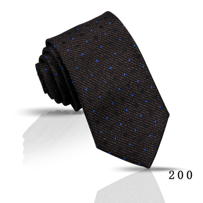 Corbata Casual Ejecutiva de Poliéster Jacquard para Hombre - Image 37
