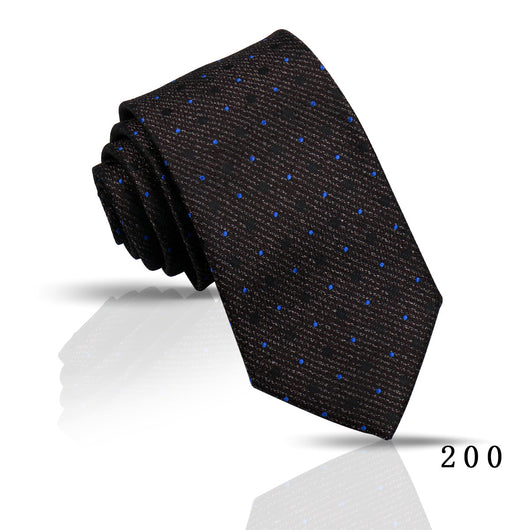 Corbata Casual Ejecutiva de Poliéster Jacquard para Hombre - Image 37