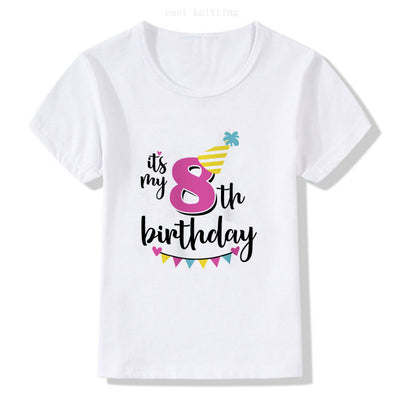 Playera Infantil con Número de Cumpleaños - Image 7